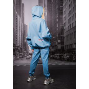 Штани АБИ (двонитка) блакитний 2