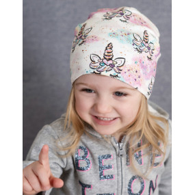 Демі шапка 20249 (преміум), райдужні єдинороги 2