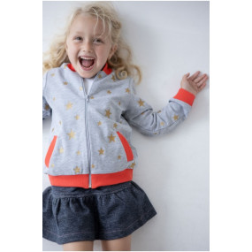 Кофта ЗІРКИ (двонитка) меланж 2