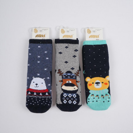 Шкарпетки "Zoo Christmas" махра - 1 пара
