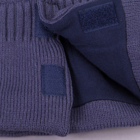 Шлем 3-005227 navy blue зимний НА ЛИПУЧКЕ (Польша) 2