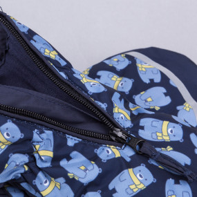 Краги 3-005103 т.синій TUTU Poland (з блискавкою), на 2