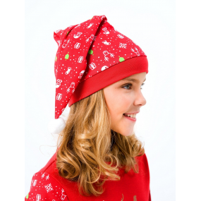 Колпак 118551 рисунок "Рождество" (интерлок-софт) 2