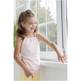 Майка МК-35 пудра для девочки (садик), супрем 2