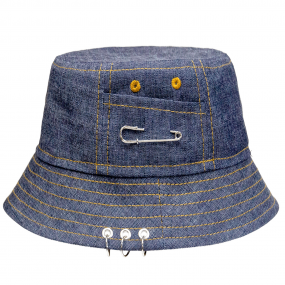 Капелюх-панама 2144 щільна (денім) 100% бавовна 2