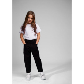 Штани АЛУА чорний (габардин з еластаном) унісекс 2