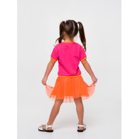 Футболка 110641 рожев "Рожевий цитрус" 2