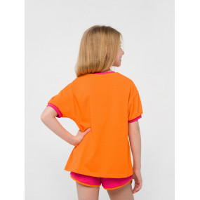 Футболка 110642 цитрус "Рожевий цитрус" 2