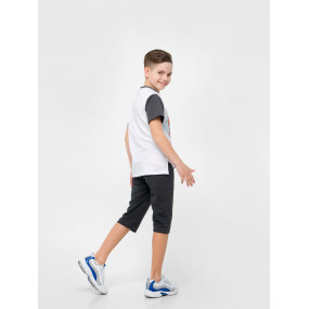 Бриджі 112336 сірий "Глибини океану" (лакоста-стрейч) 2