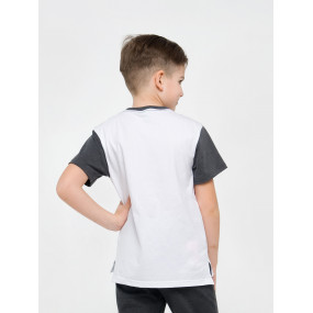 Футболка 110631 белый "Глубины океана" (кулир) 2