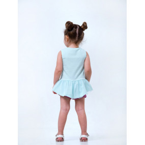 Блуза 110561 ментол "Літня квітка" 2