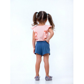 Шорти 112313 синій "Літня квітка" 2