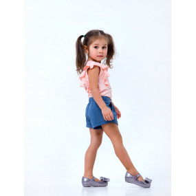 Шорти 112309 синій "Літня квітка" 2