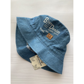 Панама "ВІНСТОН" синій/денім (котон) без зав`язок 2