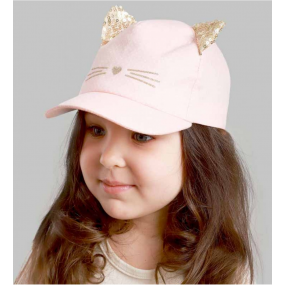 Кепка "КІТТІ" персик (котон) 2