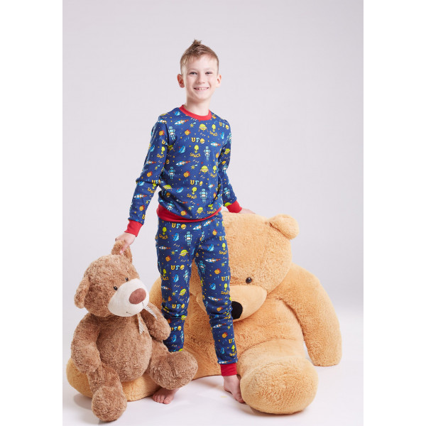 Пижама Уфо (100% хлопок) для мальчиков