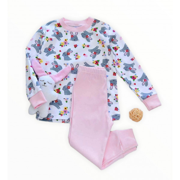 Пижама "Zoo" розовый, интерлок