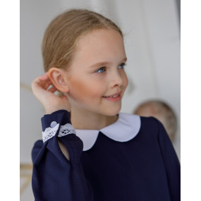 Сукня 8106 синя ШКОЛА 2