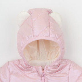 Комбінезон 8ПЛ066 троянда перли (демісезонний) закрита ніжка 2