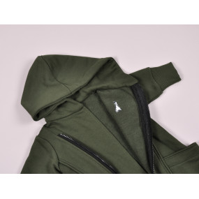 Комбінезон ТОРНАДО-2 хакі (трьохнитка) на блискавці 2