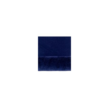 Брюки 105/1 синие - плюш (трикотаж на меху) зима