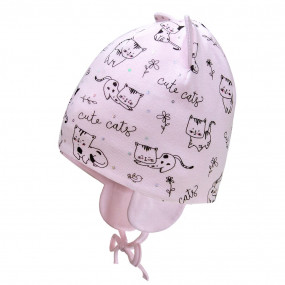 Демі шапка 21711 троянда (подвійна, вушка) зав`язки 2