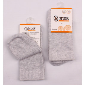 Шкарпетки 10768 (демі) сірі, Bross