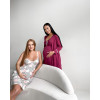 Халат 25314 "La Rose" бордо - для вагітних та годуючих Мамин дім