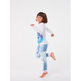Піжама 104508 білий "Тихий ліс" (інтерлок-софт) 2