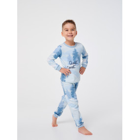 Піжама 104509 малюнок "Тихий ліс" (інтерлок-софт) 2