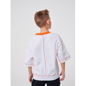 Футболка 110678 біла (стрейч кулір) "Rotate" 2