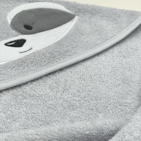 Рушник-куточок Єнот - для купання, 100х80 см 2