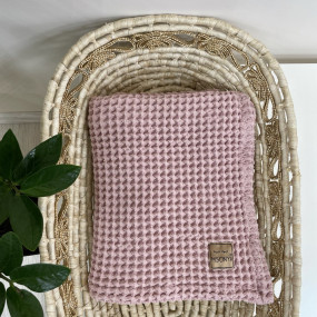 Плед пудра (вафля грецька) літо універсальний, 100х80 см 2