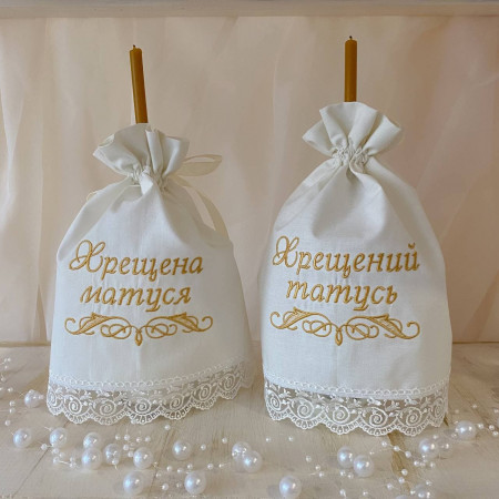 Комплект салфеток "Чарівна світлинка" мол. для крестильных Комплект салфеток "Чарівна світлинка" мол. для крестильных