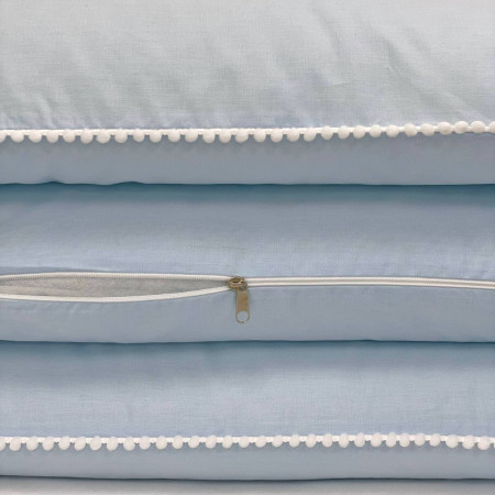 Комплект "Сімейка" - блакитний (6 предметів) ліжко стандарт