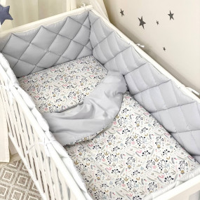 Постільний комплект Скандинавські бутони "Baby Mix" (6 2