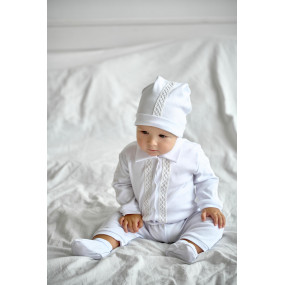 Пінетки "Класичні", білий (інтерлок) 2