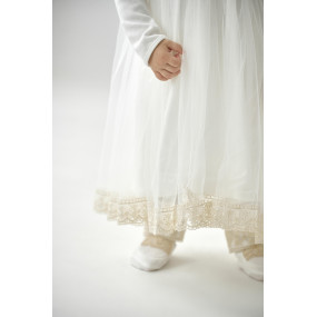 Пінетки "Чарівна Світлинка" молоко/кава (інтерлок) 2