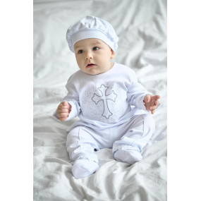 Пінетки Чарівний янгол, білий (інтерлок) 2