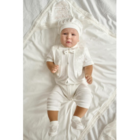 Чоловічок "Оксамитовий Блиск" к.р. молочний інтерлок/оксамит 2