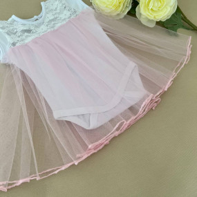 Боді "Ніжність" троянда (кулір, фатин) 2