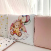 Комплект "Ведмедики Гаммі" рожевий (6 предметів) кровать