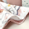 Комплект "Ведмедики Гаммі" рожевий (6 предметів) ліжко