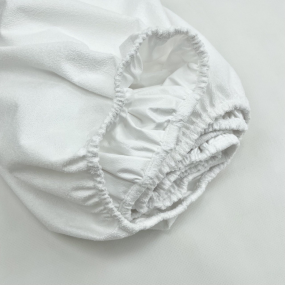 Наматрацник на резинці білий (стандарт) 60х120см 2