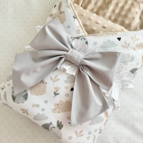 Плед-конверт СОВУНІ зі знімною ковдрою (з утеплювачем), 100х80 2