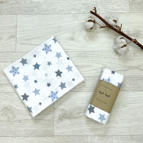 Пеленка Stars гол. фланель (100х80 см) 2