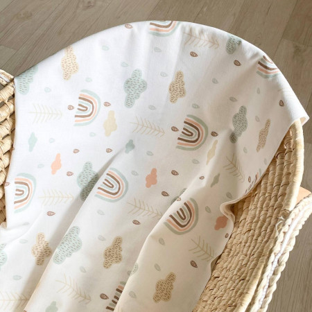 Пелюшка Райдуги дощ фланель (100х80 см)