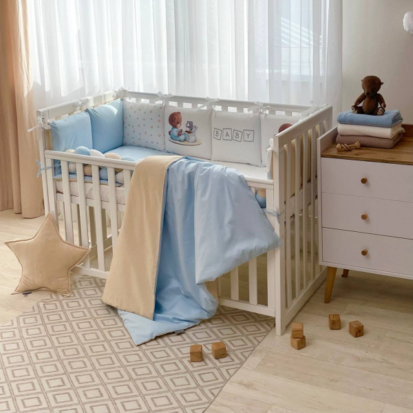 Постельный комплект Baby Teddy - "Арт Дизайн" (6 предметов) Постельный комплект Baby Teddy - "Арт Дизайн" (6 предметов)