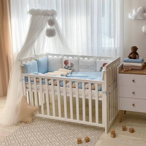 Постельный комплект Baby Teddy - "Арт Дизайн" (6 предметов) Постельный комплект Baby Teddy - "Арт Дизайн" (6 предметов)