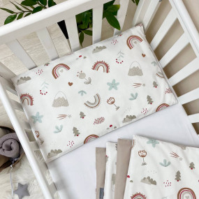 Змінна постіль - Гори/Веселки (3 пр.) "Baby Mix" стандарт/овал 2
